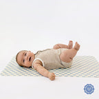 Ava + Oliver Vegan Leather Baby Changing Mat - Image 4