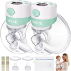 TSRETE Double Wearable Breast Pump, Electric Hands-Free Breast Pumps by TSRETE