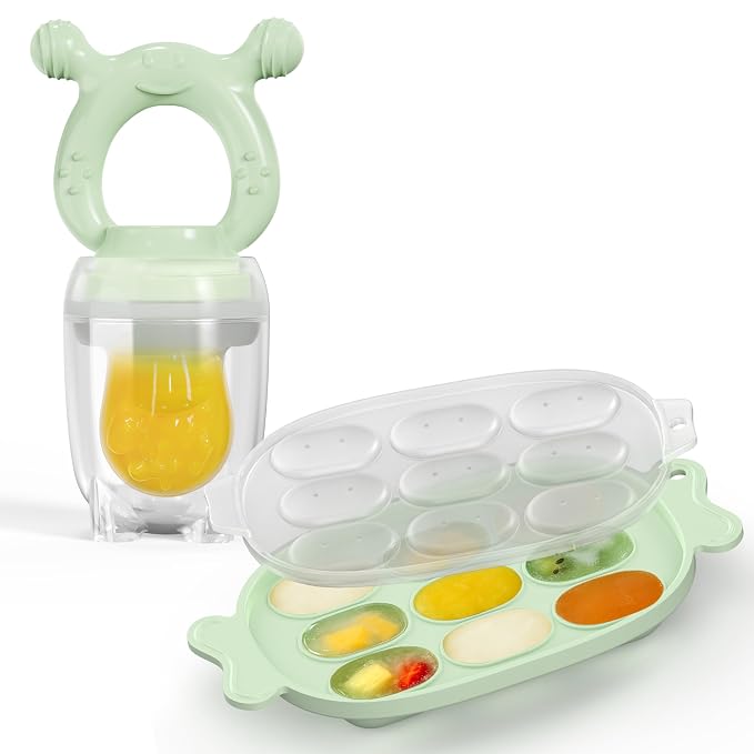 Silicone Baby Fruit Feeder by MAKEMOMAGOODMOOD
