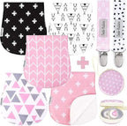 Dodo Babies 5-Pack Baby Burp Cloths - Image 7