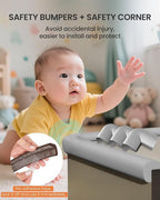 Baby Proof Edge Corner Protector, 16.4FT 0.47''Th L-Shape Furniture Corner & - Image 5
