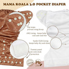 Mama Koala 3.0 Pocket Cloth Diapers - Image 5