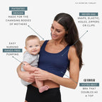 Larken Hands Free Pumping Bra for Breastfeeding | Breast Pump - Image 2