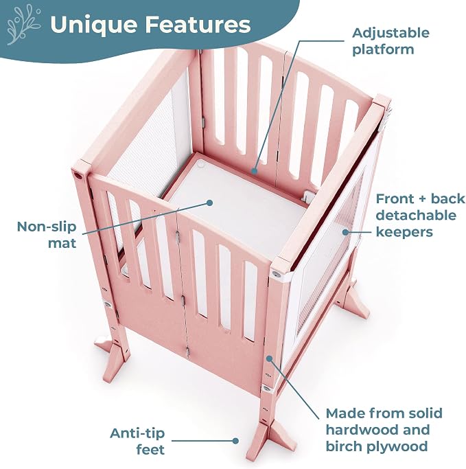 Guidecraft Contemporary Kitchen Helper Toddler Tower - Image 5