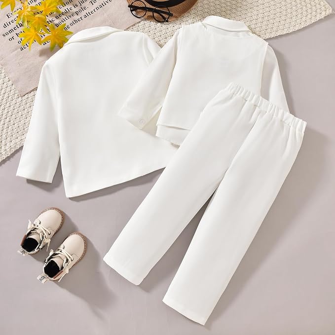Toddler Boys Suit 4Pcs - Image 5