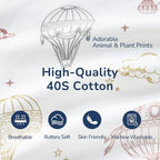 Baby Sleep Sack 18-24 Months, Cotton Detachable Long Sleeve Sleep Sack - Image 6