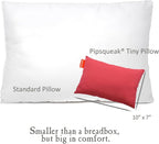 Pipsqueak Small | Tiny | Mini Pillow - 11in x 7in x 2.5in - Machine Washable - - Image 4
