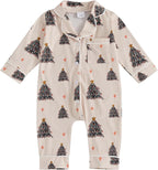 Balaflyie Baby Girl Button Down Pajamas Romper One-Piece Jumpsuit Long Sleeve by Balaflyie