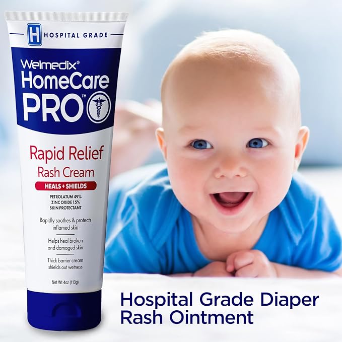 Welmedix HomeCare PRO Rapid Relief Adult Diaper Rash Cream – Extra Thick - Image 8