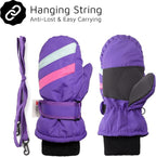 F Flammi Toddler Kids Snow Mittens - Image 2