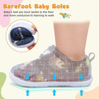 FEETCITY Baby Walking Shoes Barefoot Baby Shoes Infant Sneakers Newborn Crib - Image 5