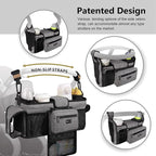 TOPDesign Universal Baby Stroller Organizer, Double Stroller Caddy - Image 6