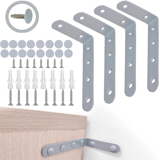 Anti Tip Furniture Anchors for Baby Pet Proofing, Furniture Wall Anchor by PTKSZGT