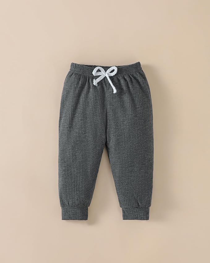NZRVAWS Newborn Baby Boy Clothes Long Sleeve Romper Pant Set Hat 2-Pack Infant - Image 6