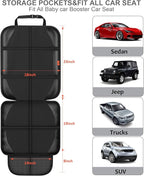 Car Seat Protector, Auto Car Seat Protectors Baby Carseat Waterproof Durable - Image 2