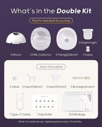 Nuliie Hands-Free Breast Pump, Wearable Breastfeeding Pump 4 Modes 9 Levels - Image 6