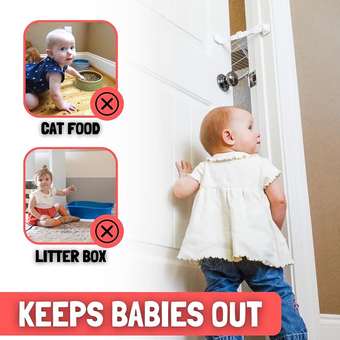 Door Buddy Baby & Cat Door Latch - Image 2