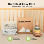KeaBabies 2-Pack Muslin Crib Sheets - Image 8