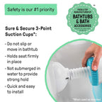 Ingenuity My Bath Seat for Sit-Up Baby Bathing, Sure & Secure Suction Cups - Image 7