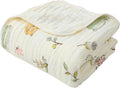 Muslin Bamboo Viscose Baby Blanket, Ultra Soft All-Purpose Unisex 43 x 43 inches by HardNok