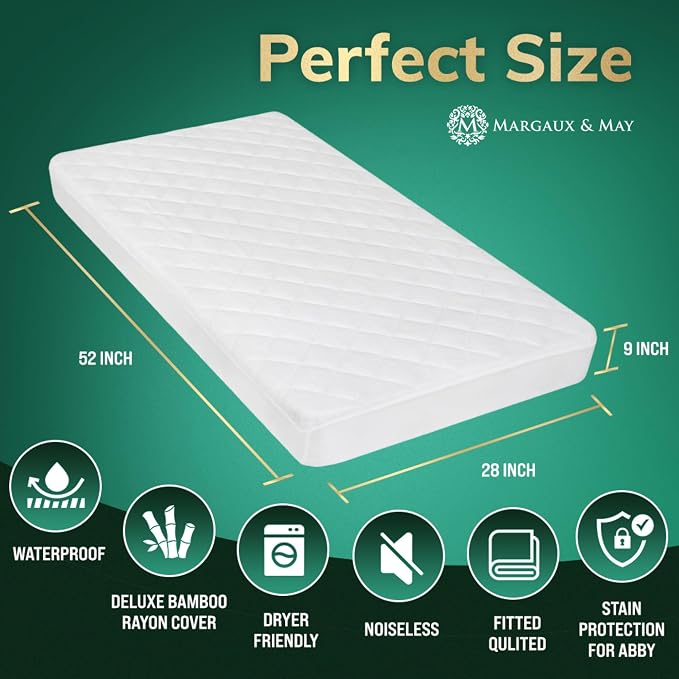 Margaux & May Crib Mattress Protector Pad - Image 5