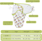 LollyBanks Baby Swaddles, 100% Organic Cotton Swaddle - Image 4