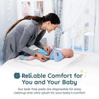 Reli. Disposable Changing Pads for Baby | 18" x 24" Disposable Diaper Changing - Image 8