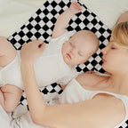 Checkered Baby Blankets for Boys, Comfy Durable Blanket - Image 3