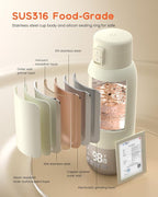 Portable Bottle Warmer for Travel, 20 oz Large Capacity Bottle Warmer On The Go - Image 4