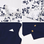 SANGTREE Boys Cotton Linen Suit Formal Set Baby Clothes Boy Gentleman Wedding - Image 4