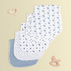 2-in-1 Burp Cloths and Baby Bibs - Image 5