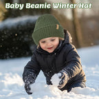 Bebila Baby Beanie Toddler Infant Winter Hats Knit Warm Caps - Image 5