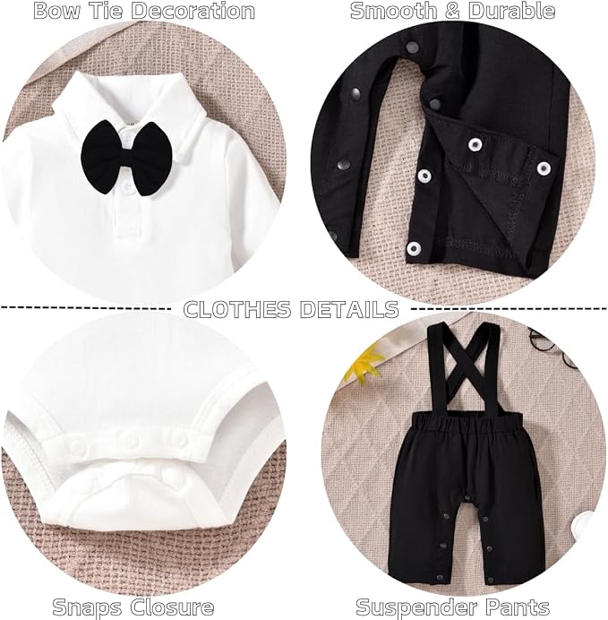 Baby Boy Gentleman Outfit - Image 4