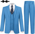 JPF Boy's Formal Suit Set Slim Fit Kids Tuxedo Suits by JPFMALESUIT