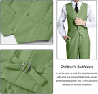 Boys Suit for Kids Teens Formal 5 Piece Tuxedo Suit Set - Image 4