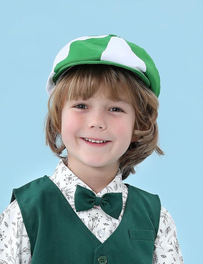 A&J DESIGN Baby Boys Newsboy Caps Kids Vintage Driver Beret Hat - Image 3