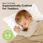 Toddler Pillow with Pillowcase - Image 2