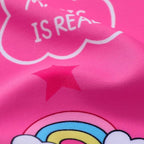 Infant Baby Girl Swimsuit One-Piece Long Sleeve Rash Guard - Image 7