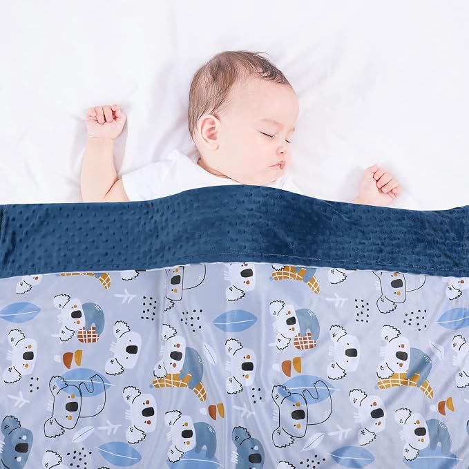 Baby Blanket for Boys Girls Soft Minky - Image 3