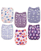 ALVABABY Baby Cloth Diaper 6 Pack by ALVABABY