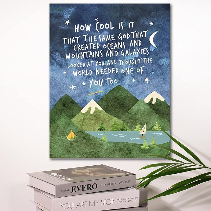 Same God Creation Wall Art, Mountain Wall Art - Image 3