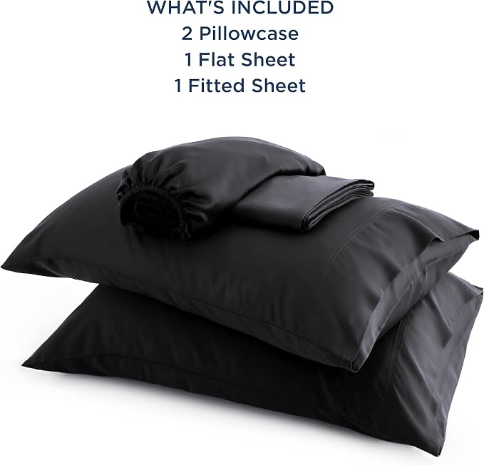 Bedsure Queen Sheets, Rayon Derived from Bamboo, Queen Cooling Sheet Set - Image 5