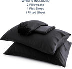 Bedsure Queen Sheets, Rayon Derived from Bamboo, Queen Cooling Sheet Set - Image 5