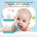 Vibrating Sensory Chew Toy, Teether Teething Toys - Image 3