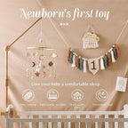 let's make Baby Crib Mobile for Boys Girls| Boho Nursery Mobile| Gender Neutral - Image 4