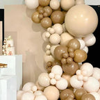 90pack Khaki Balloons Different Size 18/12/10/5 Inch Khaki Balloon Garland Arch - Image 3