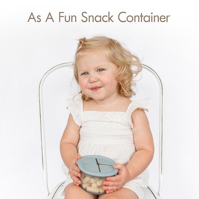 Moonkie Silicone Baby Food Containers | 4 oz Baby Food Storage Jars - Image 7