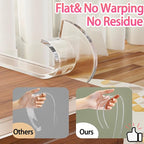 Clear Soft Corner Protectors for Furniture Strip, 2in x 13FT, Sharp Edge & - Image 5