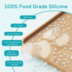 Paruu Contact Nipple Shields, Butterfly Breastfeeding Nipple Shields - Image 3