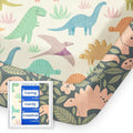 Pack N Play Sheets Fitted, TotBasic Ultra Soft Dinosaur Mini Crib Sheets by TotBasic%7CRedesigntheBasic